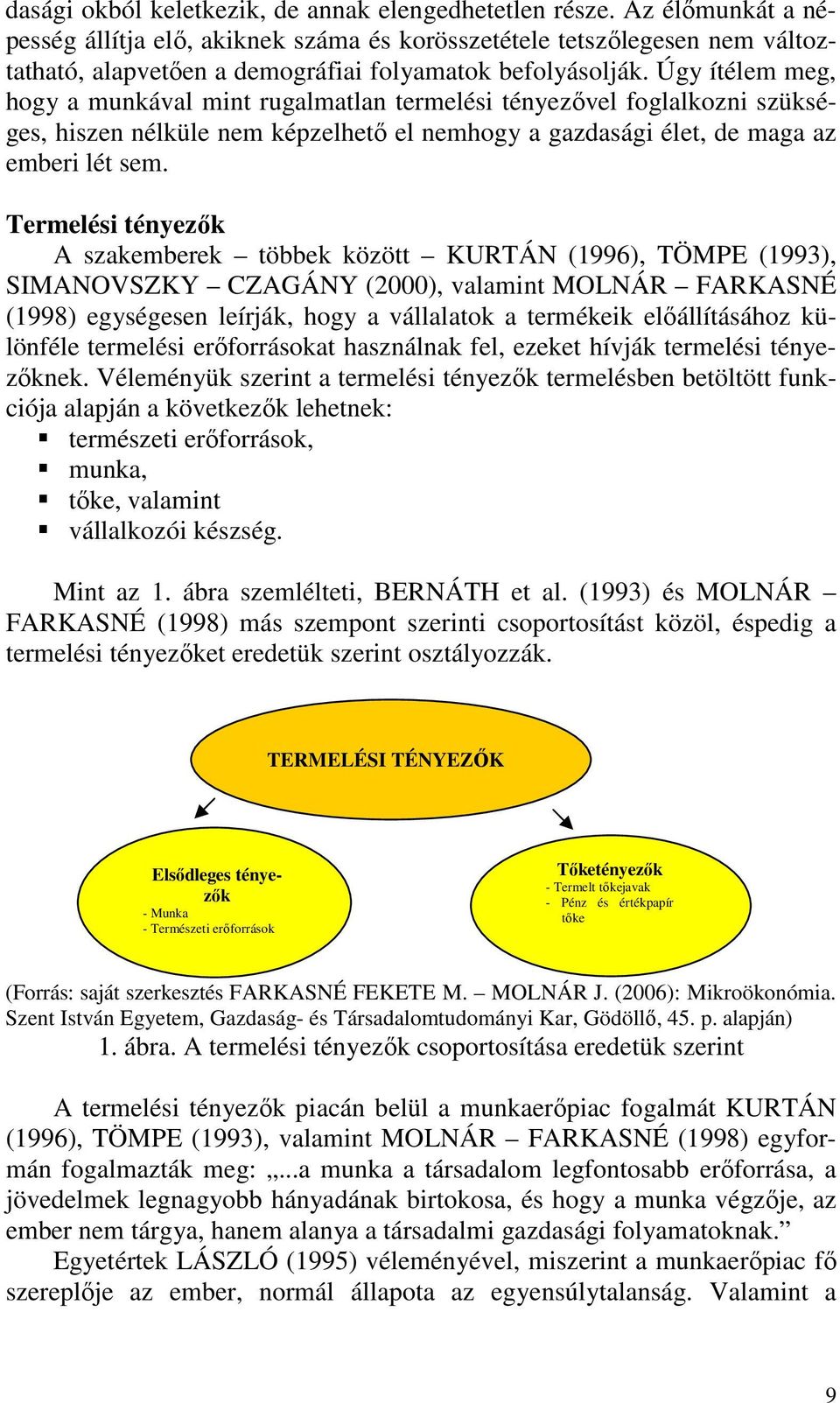 Úgy ítélem meg, hogy a munkával mint rugalmatlan termelési tényezővel foglalkozni szükséges, hiszen nélküle nem képzelhető el nemhogy a gazdasági élet, de maga az emberi lét sem.