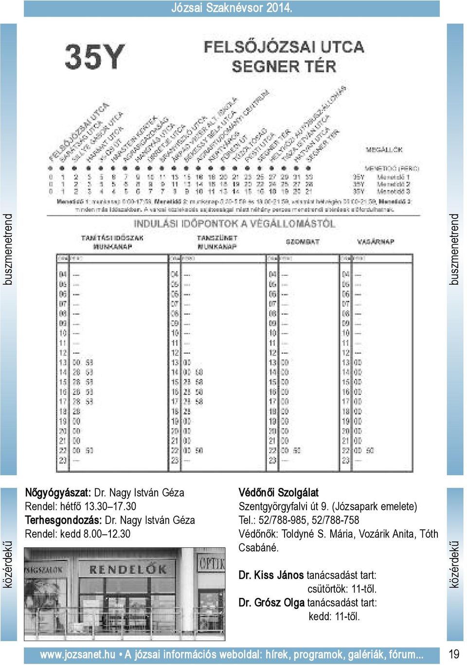 : 52/788-985, 52/788-758 Védőnők: Toldyné S. Mária, Vozárik Anita, Tóth Csabáné. Dr.