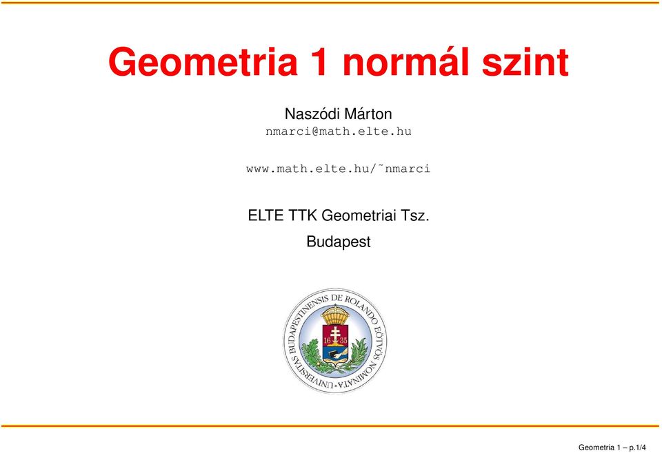 math.elte.