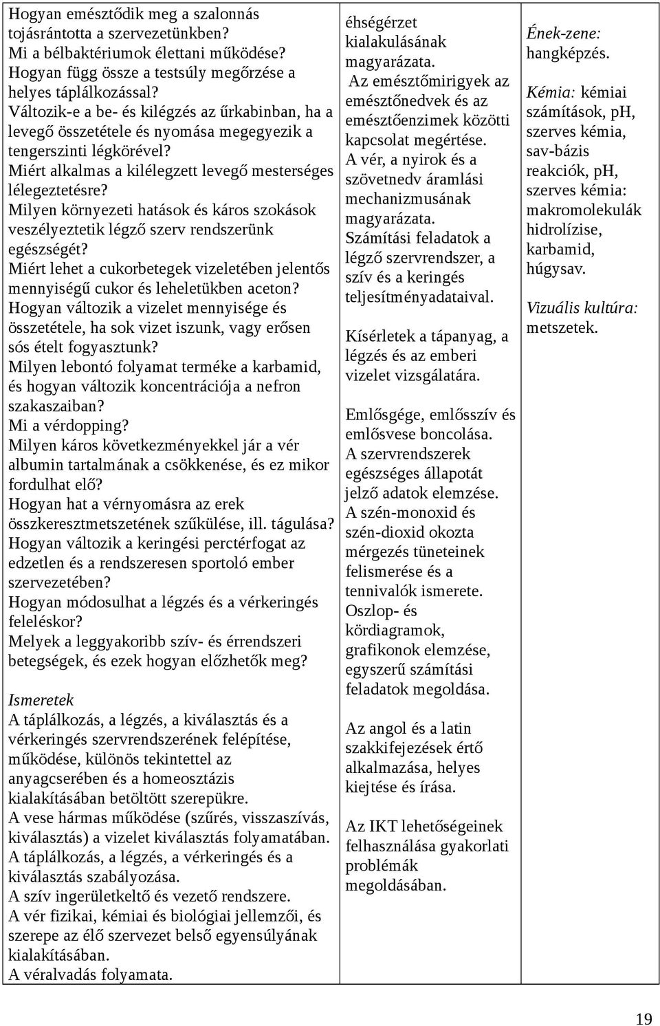 Milyen környezeti hatások és káros szokások veszélyeztetik légző szerv rendszerünk egészségét? Miért lehet a cukorbetegek vizeletében jelentős mennyiségű cukor és leheletükben aceton?