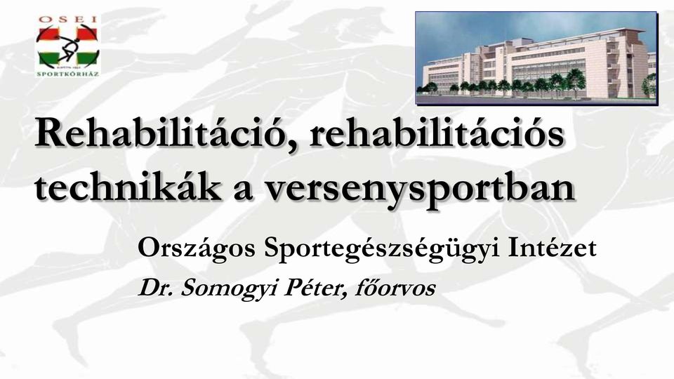 Országos Sportegészségügyi