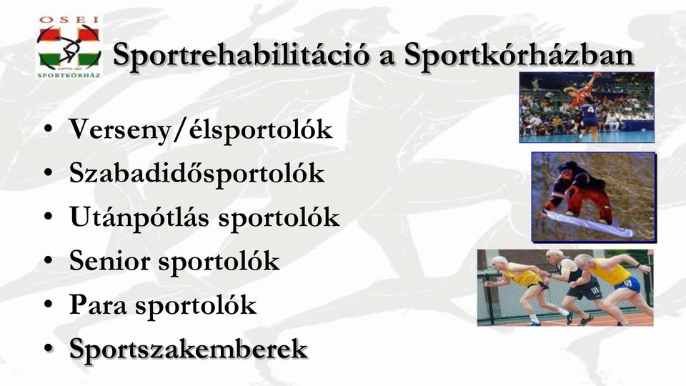 Szabadidősportolók Utánpótlás