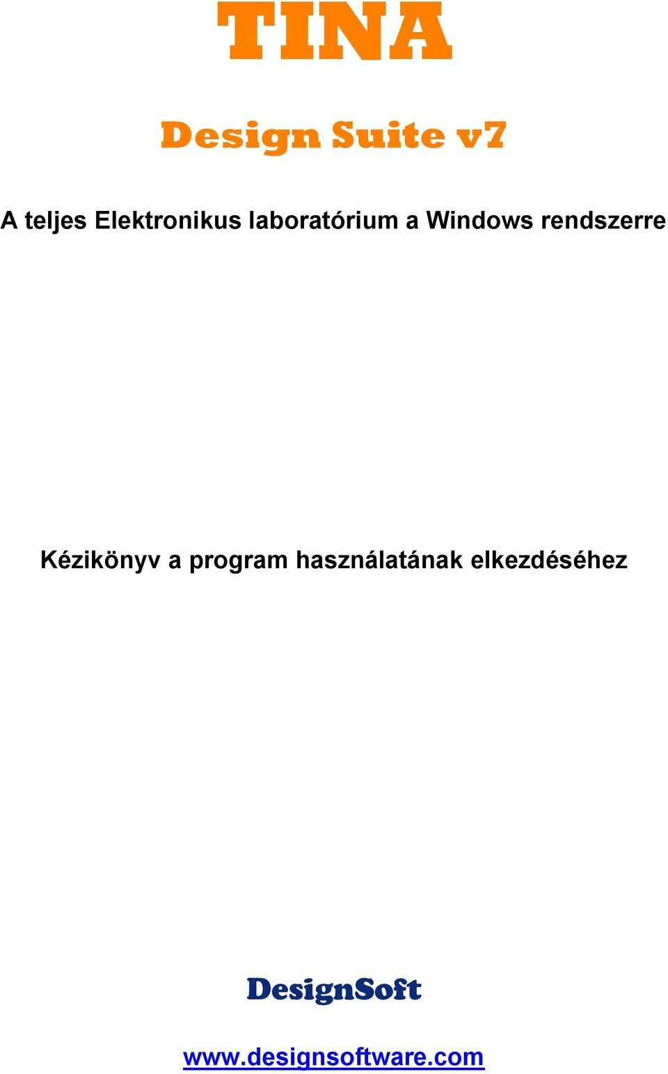 rendszerre Kézikönyv a program