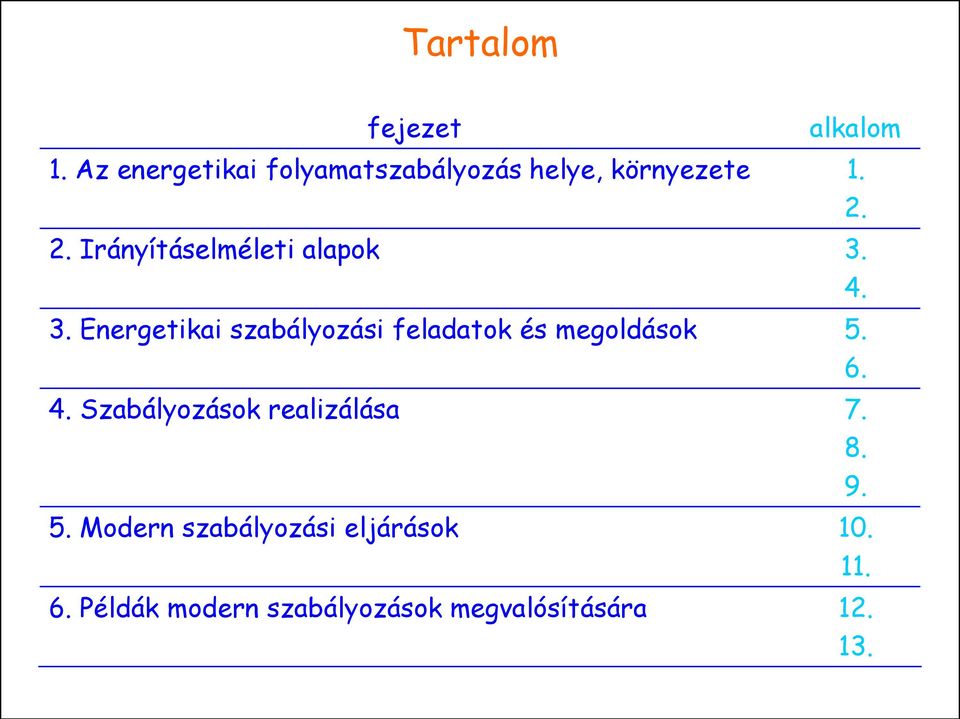 2. Irányításelméleti alapok 3.