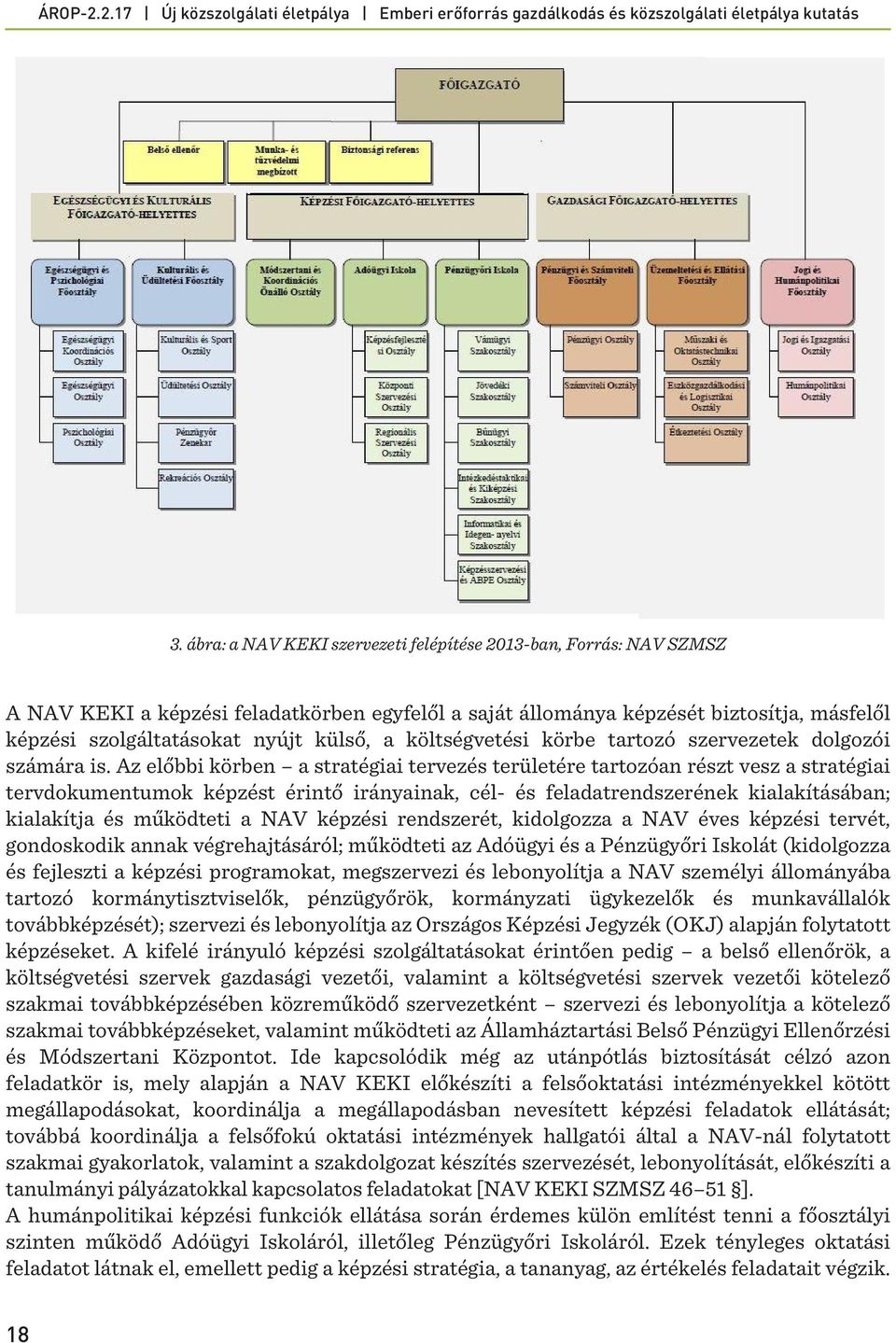 Az előbbi körben a stratégiai tervezés területére tartozóan részt vesz a stratégiai tervdokumentumok képzést érintő irányainak, cél- és feladatrendszerének kialakításában; kialakítja és működteti a