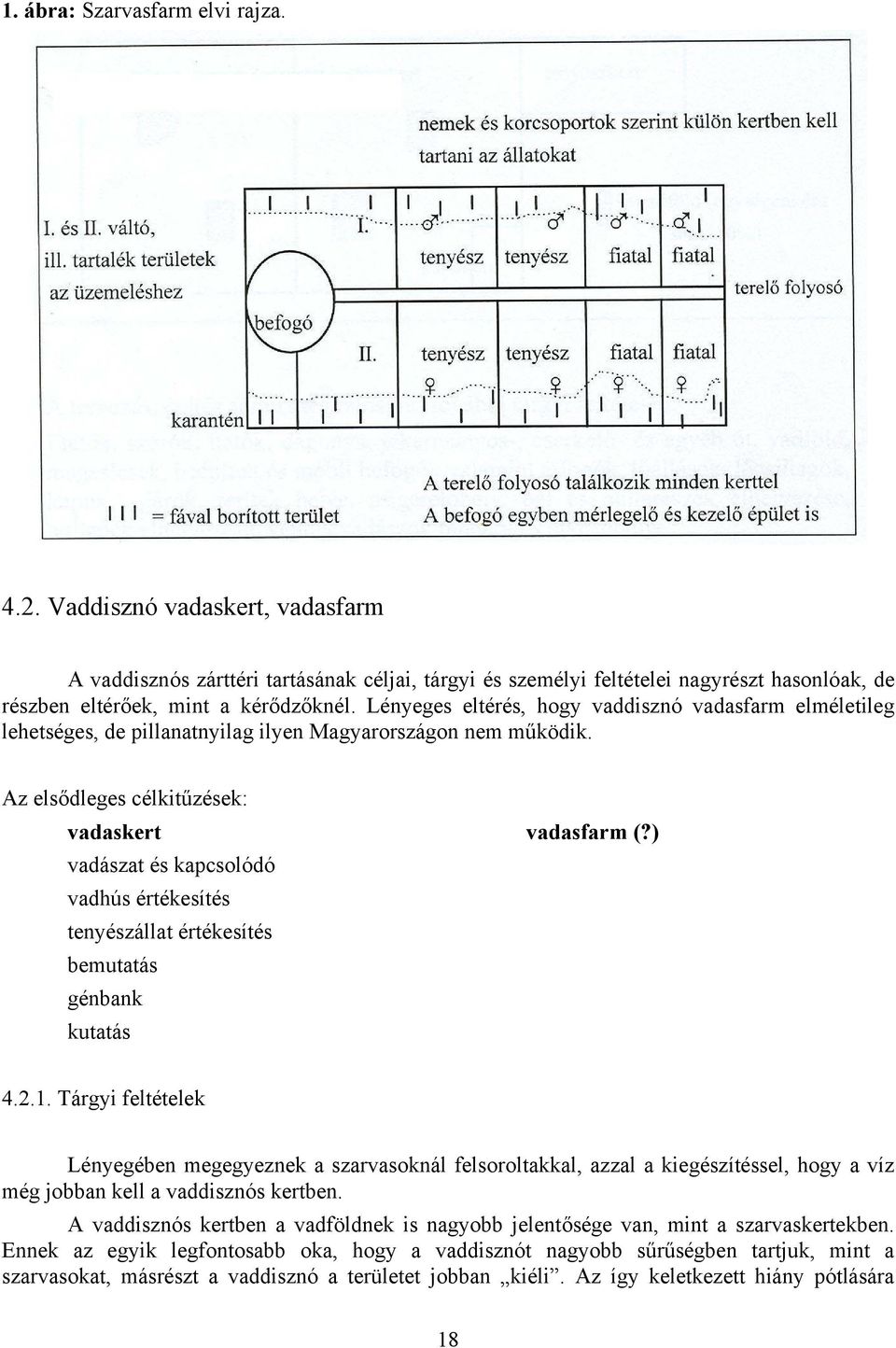 Lényeges eltérés, hogy vaddisznó vadasfarm elméletileg lehetséges, de pillanatnyilag ilyen Magyarországon nem működik. Az elsődleges célkitűzések: vadaskert vadasfarm (?