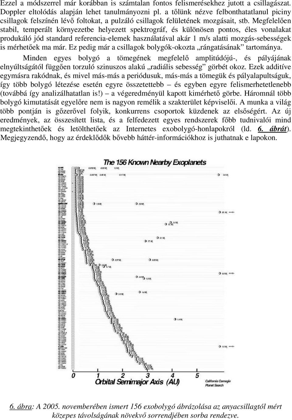 Megfelelően stabil, temperált környezetbe helyezett spektrográf, és különösen pontos, éles vonalakat produkáló jód standard referencia-elemek használatával akár 1 m/s alatti mozgás-sebességek is