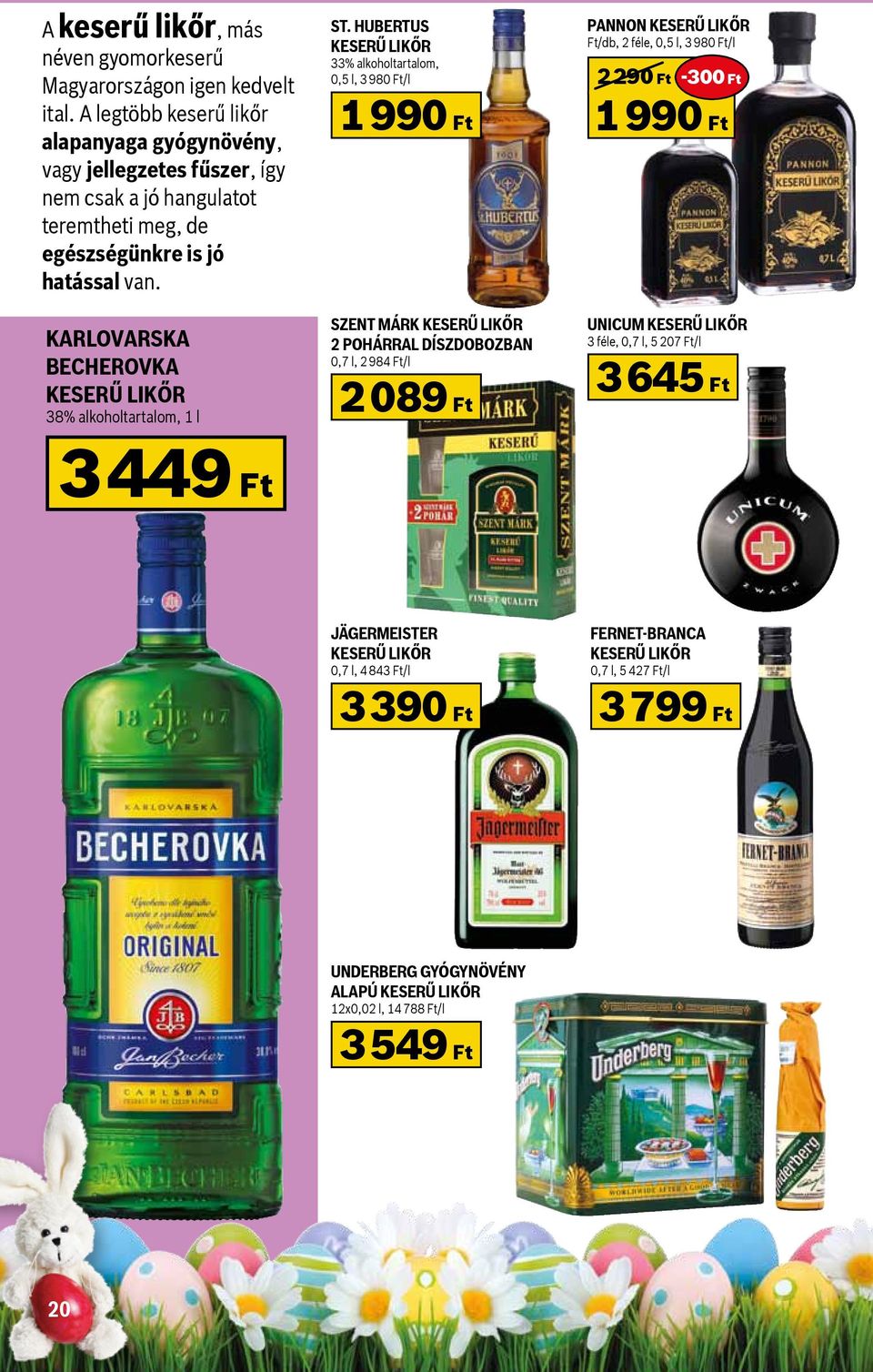 Karlovarska Becherovka keserű likőr 38% alkoholtartalom, 1 l St.