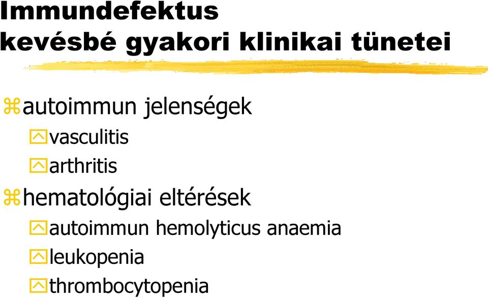 arthritis hematológiai eltérések autoimmun