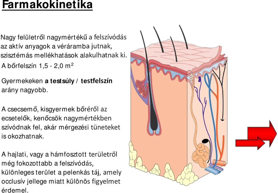 A csecsem, kisgyermek b rér l az ecsetel k, ken csök nagymértékben szívódnak fel, akár mérgezési tüneteket is okozhatnak.