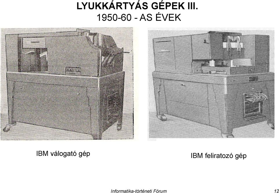 ÉVEK IBM válogató