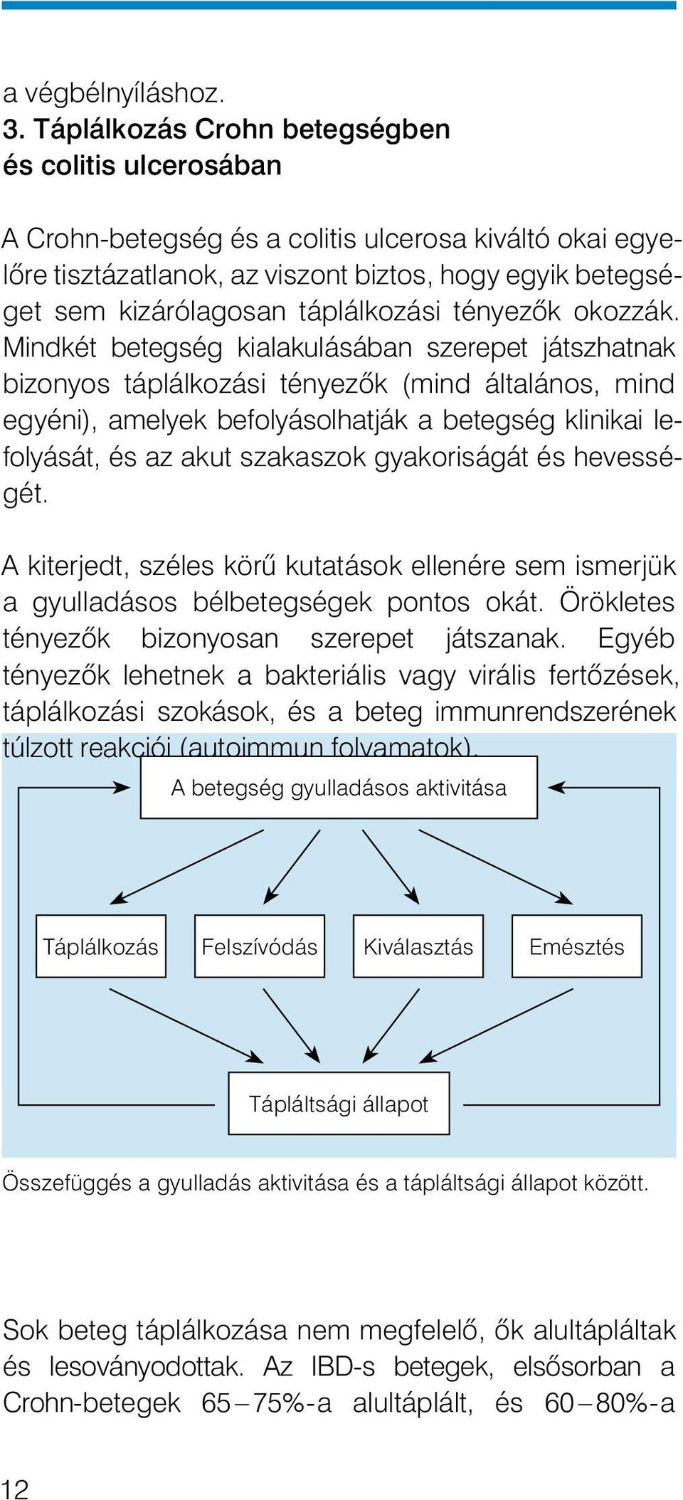 táplálkozási tényezôk okozzák.