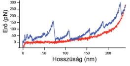 képe  (erő távolság függvény) ~10 pn érzékenység MFP-3D AFM Köszönöm a figyelmet!