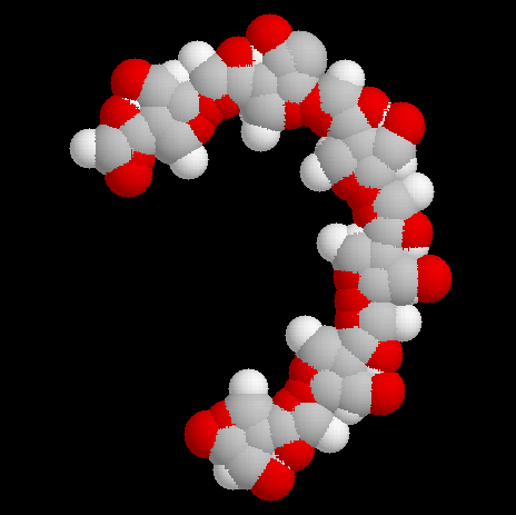 részlete) A kitin szerkezete N-acetil-glükózamin β(1 4)-kötéső