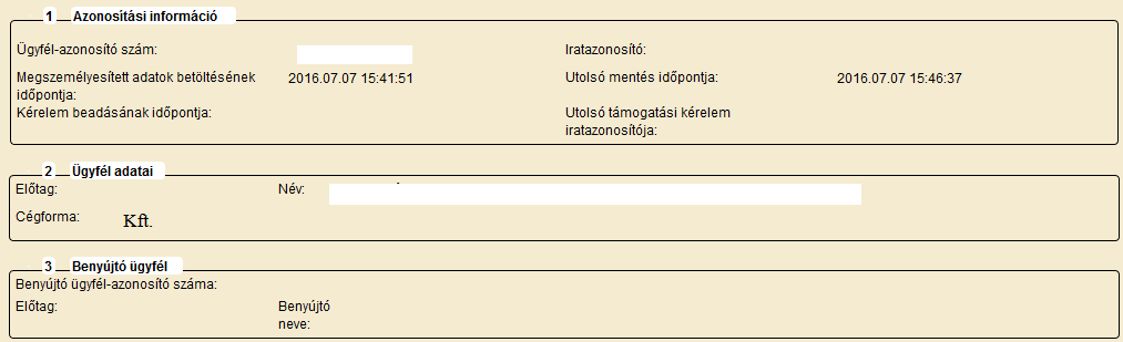 település és helyrajzi szám megadása után a Blokkazonosító mezőben jelennek meg az érintett blokkok. 10.