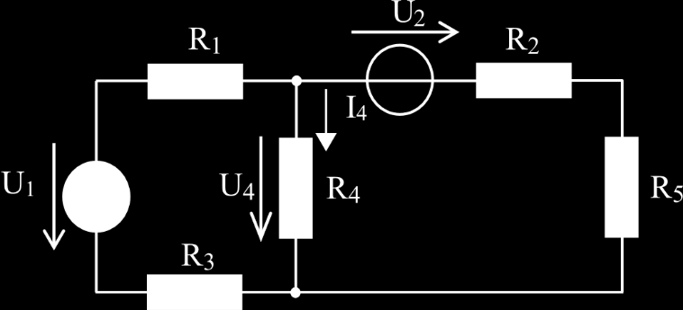 A helyettesítő generátor paramétereinek ismeretében visszahelyezzük az R2 ellenállást, mint terhelést, majd kiszámítjuk a kérdéses I2 áramot: I 2 = I g R b R b +R 2 = 3,75 16 16 + 14 = 2 A A két