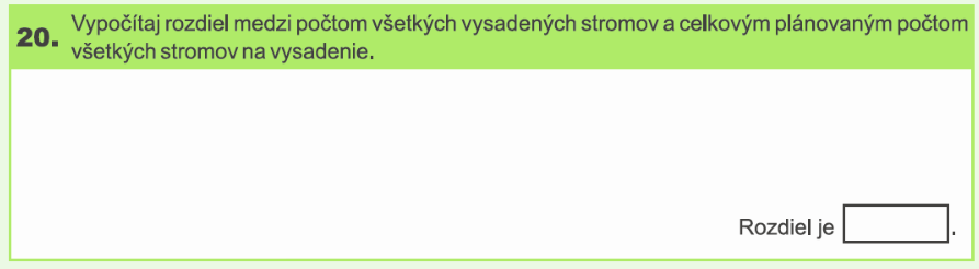 Aplikovať/procedurálne poznatky Cieľ: Riešiť zloženú slovnú úlohu s využitím údajov z tabuľky.