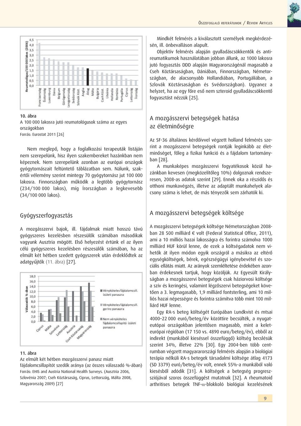 Finnországban, Németországban, de alacsonyabb Hollandiában, Portugáliában, a Szlovák Köztársaságban és Svédországban).