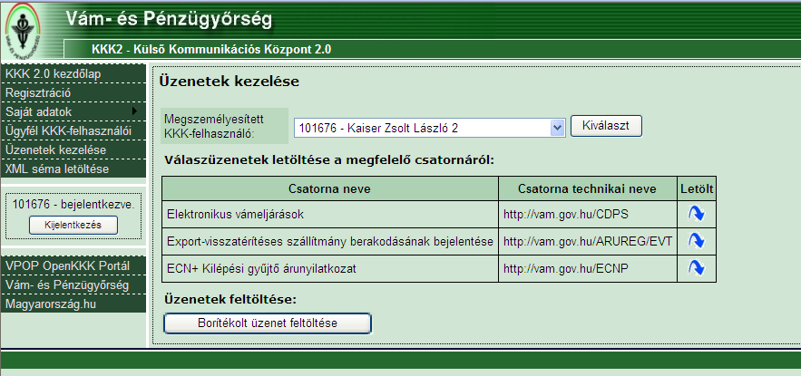 6.2 Válaszüzenetek kezelése 27.