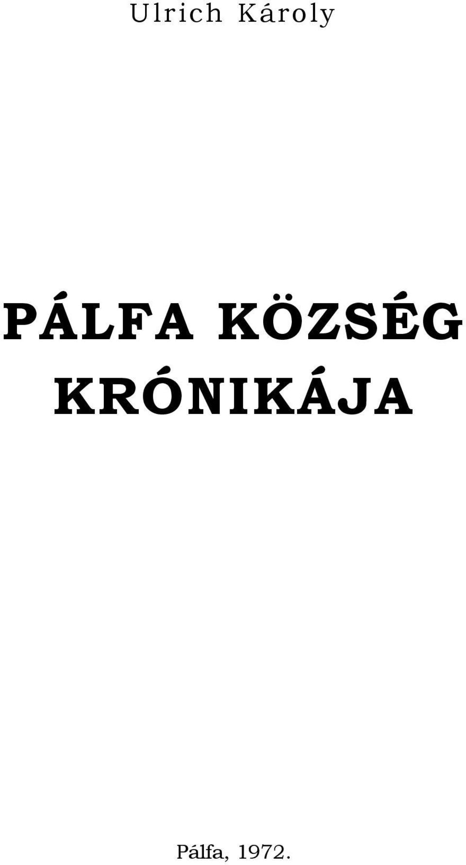 KÖZSÉG