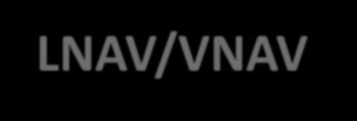 LNAV/VNAV Az LNAV/VNAV (Lateral Navigation / Vertical Navigation) megközelítések során a GPS és/vagy a WAAS (556 m hosszirányú határértékig tartó) jeleit használják, a függőleges útmutatást pedig