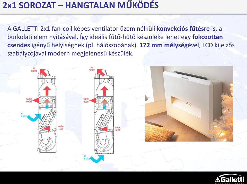 Így ideális fűtő-hűtő készüléke lehet egy fokozottan csendes igényű