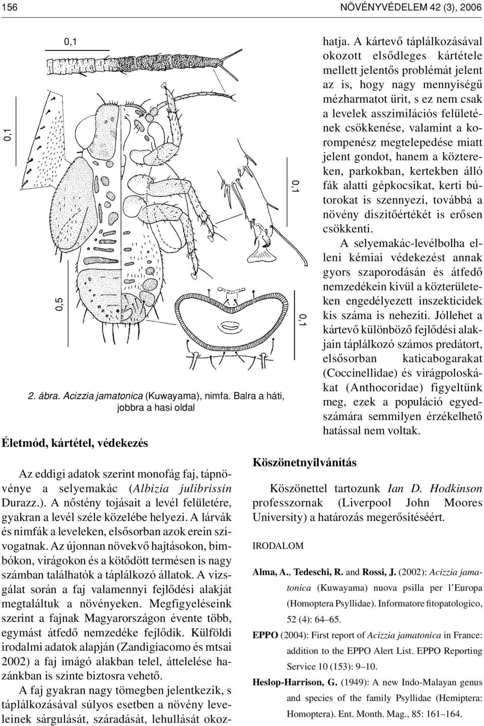 A nôstény tojásait a levél felületére, gyakran a levél széle közelébe helyezi. A lárvák és nimfák a leveleken, elsôsorban azok erein szívogatnak.