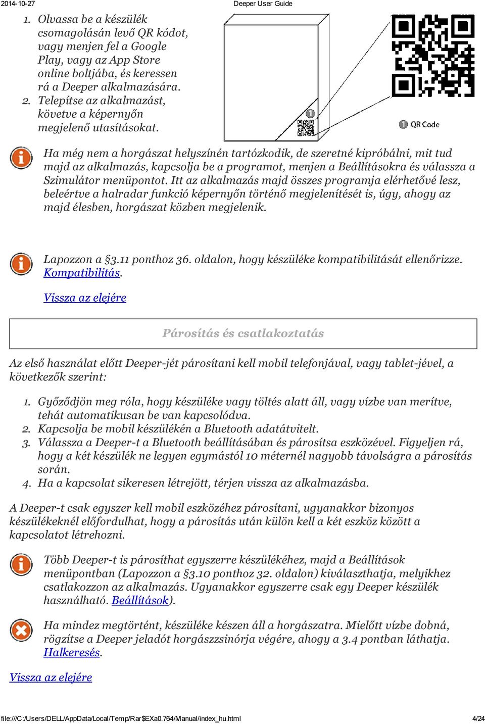 Ha még nem a horgászat helyszínén tartózkodik, de szeretné kipróbálni, mit tud majd az alkalmazás, kapcsolja be a programot, menjen a Beállításokra és válassza a Szimulátor menüpontot.