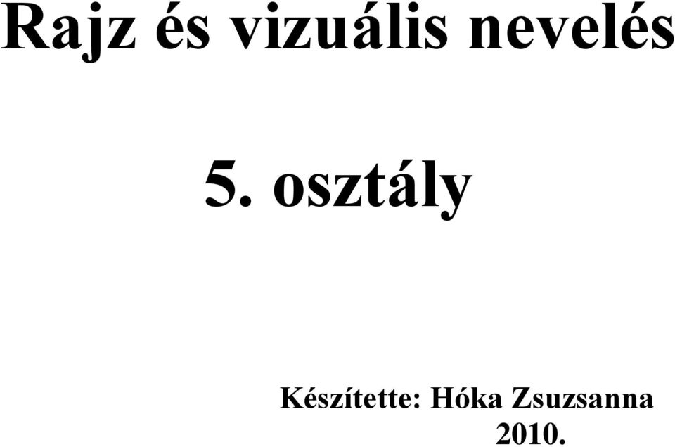 osztály