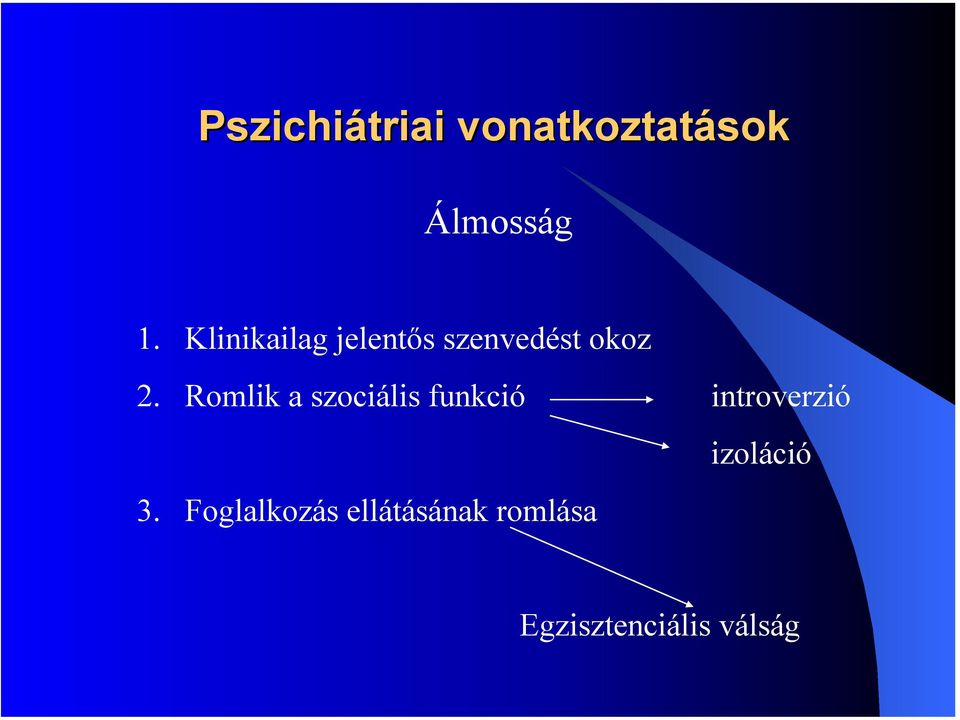 Romlik a szociális funkció introverzió