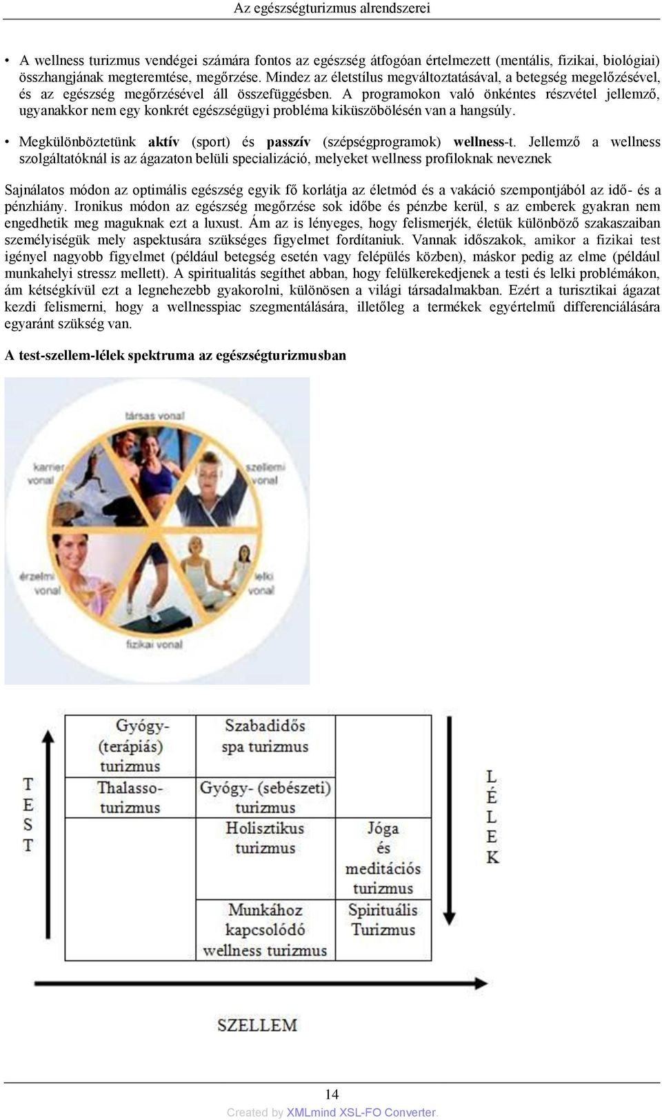 A programokon való önkéntes részvétel jellemző, ugyanakkor nem egy konkrét egészségügyi probléma kiküszöbölésén van a hangsúly.