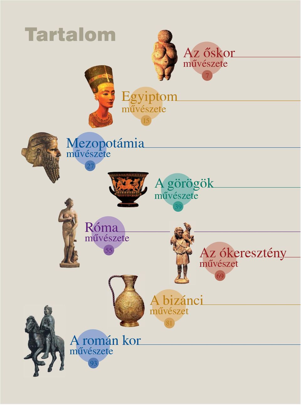 mûvészete 39 Róma mûvészete 55 39 Az ókeresztény