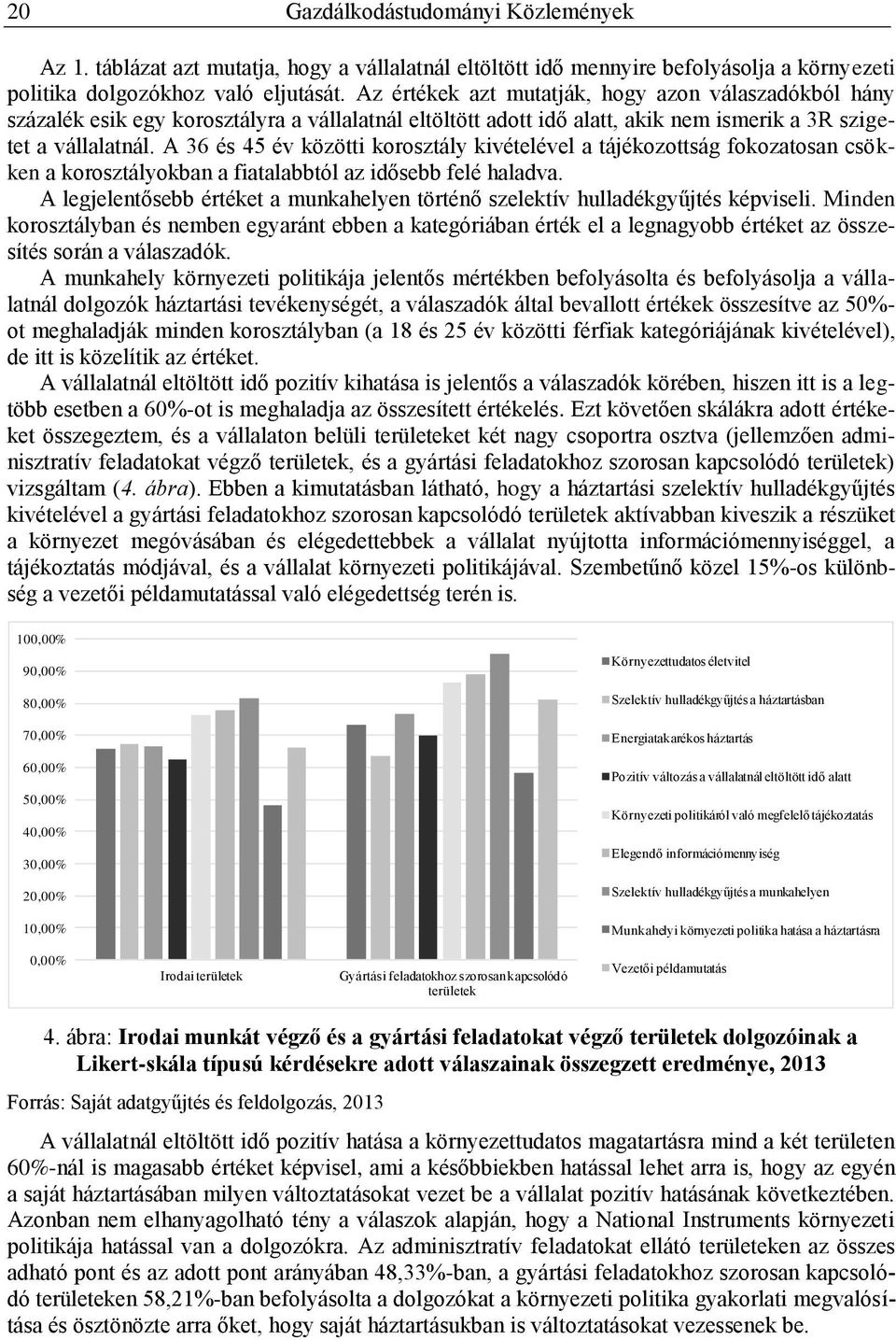 A 36 és 45 év közötti korosztály kivételével a tájékozottság fokozatosan csökken a korosztályokban a fiatalabbtól az idősebb felé haladva.
