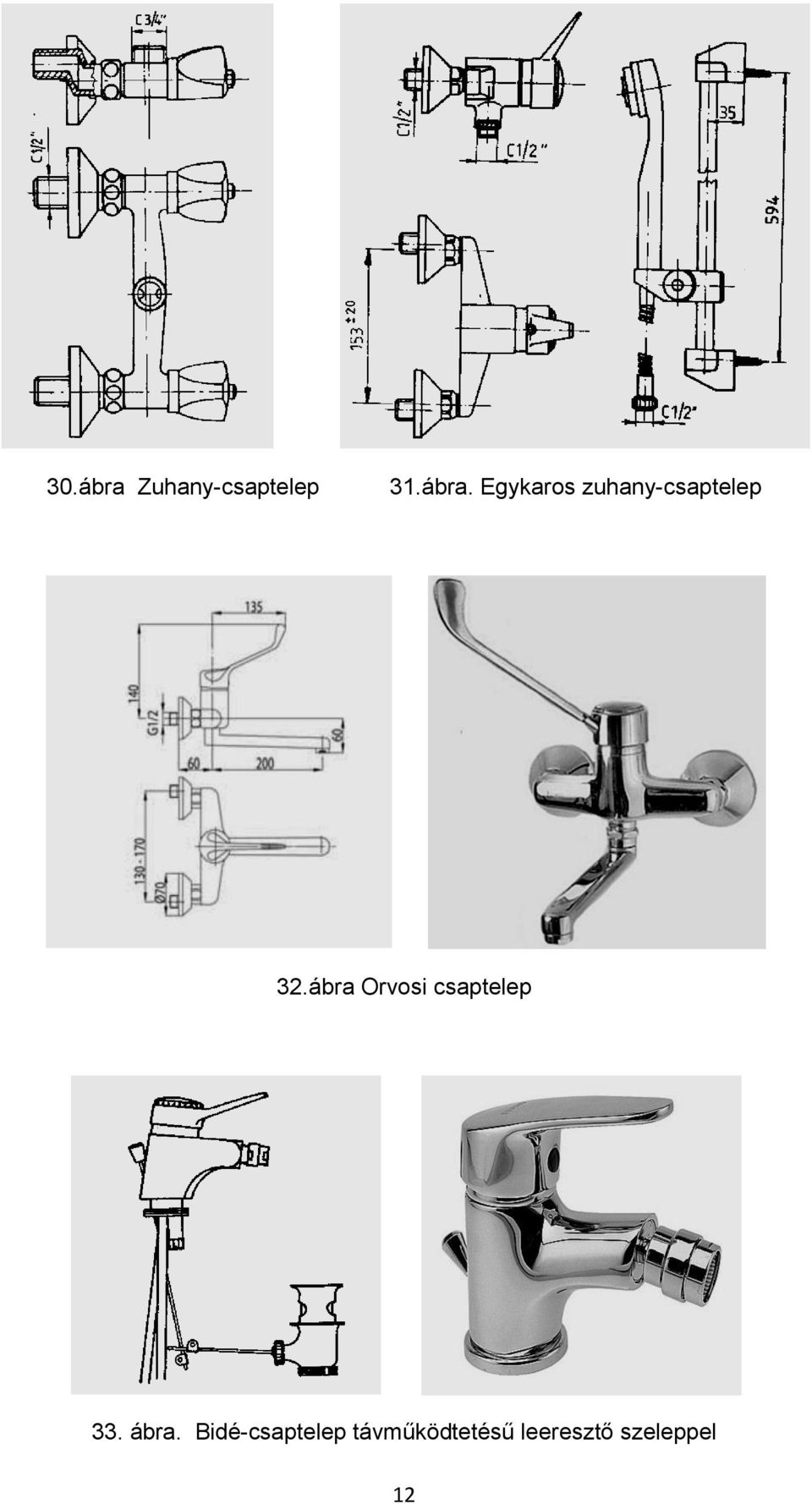 Egykaros zuhany-csaptelep 32.