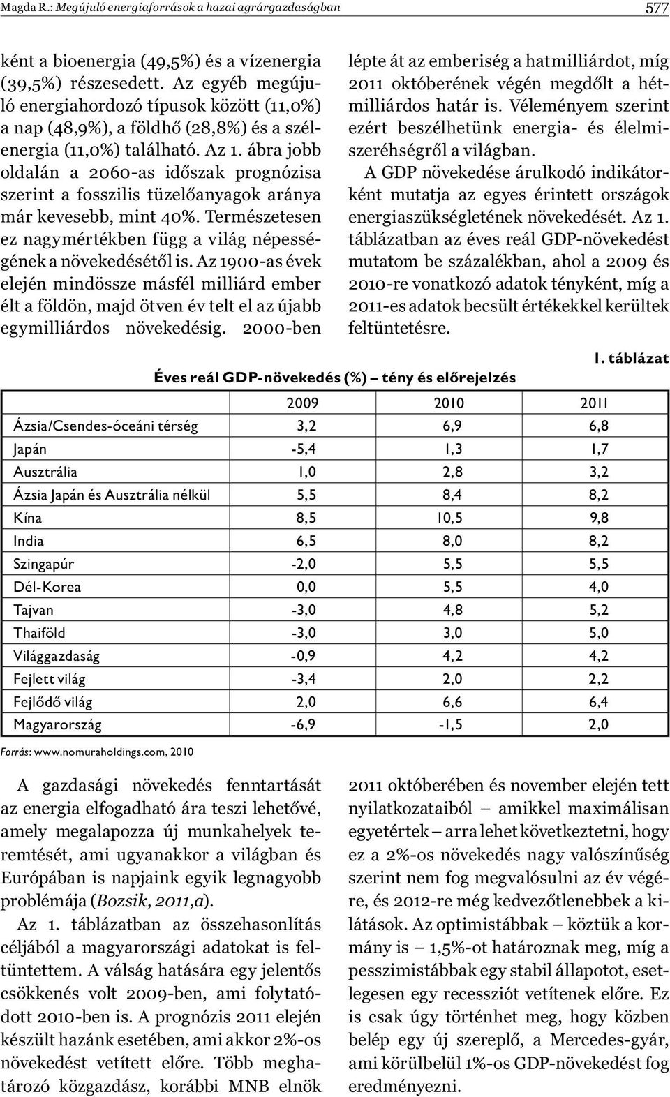 ábra jobb oldalán a 2060-as időszak prognózisa szerint a fosszilis tüzelőanyagok aránya már kevesebb, mint 40%. Természetesen ez nagymértékben függ a világ népességének a növekedésétől is.