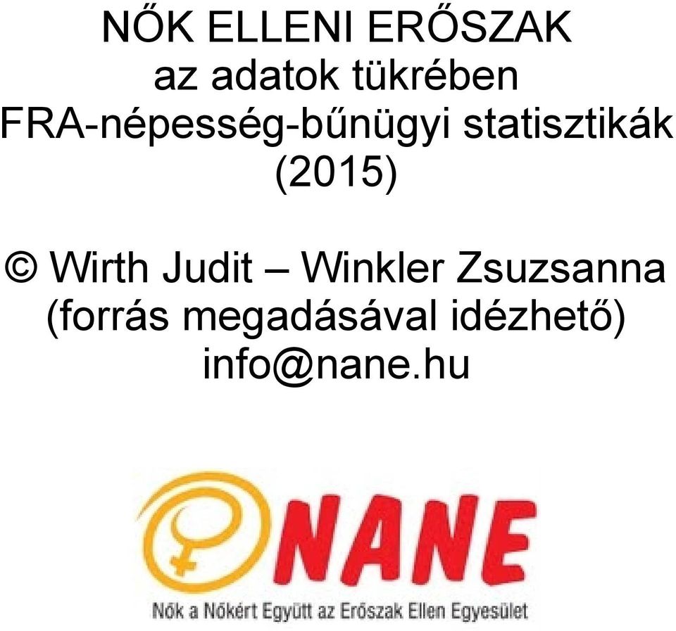 (2015) Wirth Judit Winkler Zsuzsanna