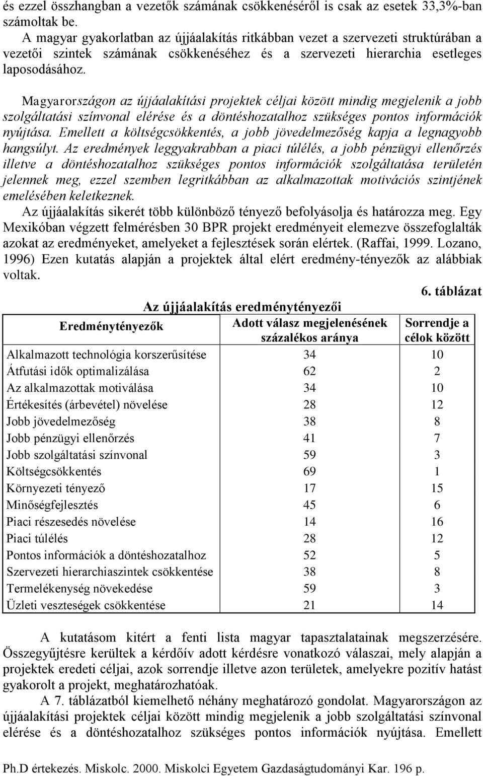 Magyarországon az újjáalakítási projektek céljai között mindig megjelenik a jobb szolgáltatási színvonal elérése és a döntéshozatalhoz szükséges pontos információk nyújtása.