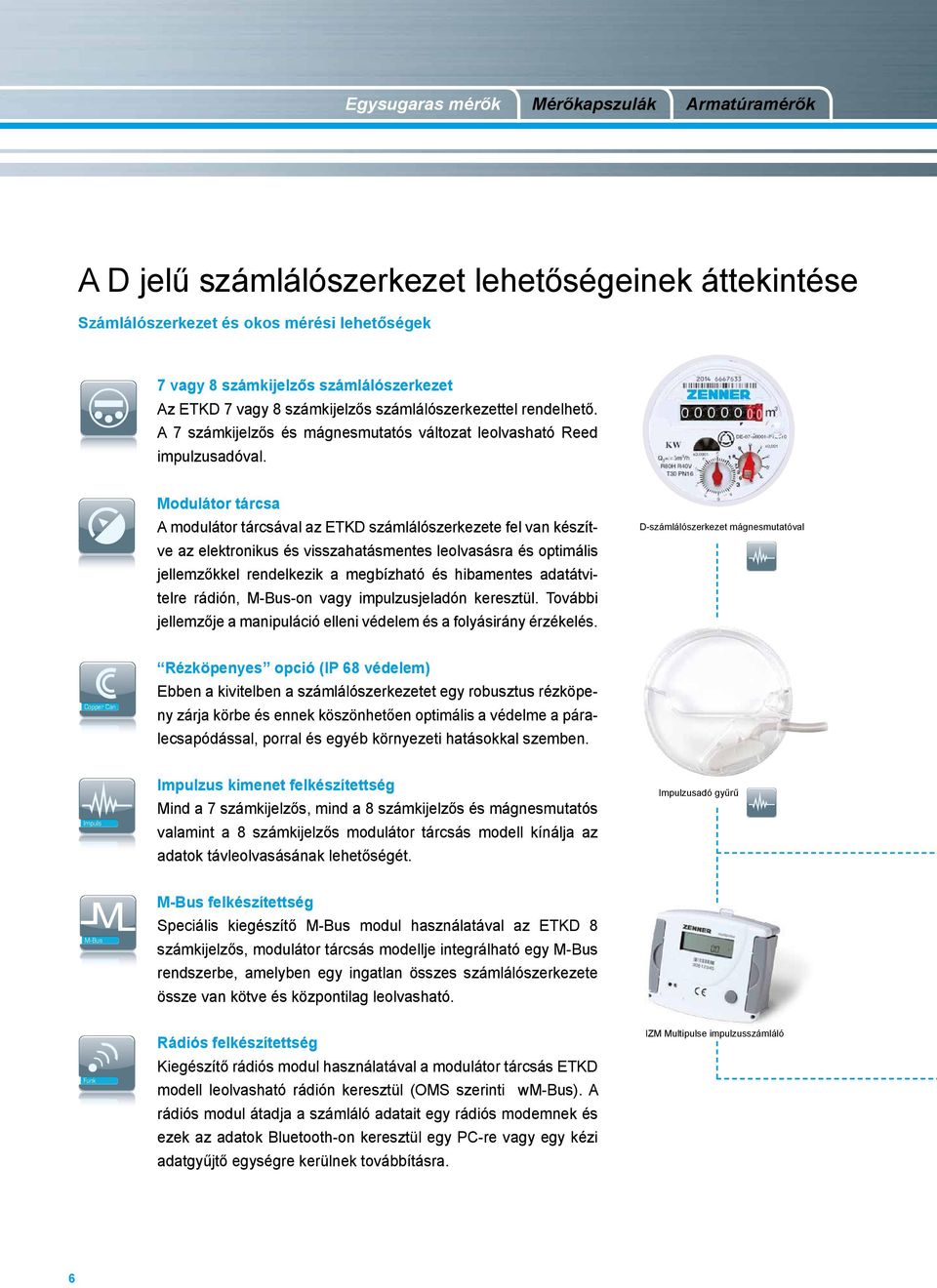 Impulzus kimenet felkészítettség Mind a 7 számkijelzős, mind a 8 számkijelzős és mágnesmutatós valamint a 8 számkijelzős modulátor tárcsás modell kínálja az 6 1 Ra 1 1 1 1 1 Rádiós felkészítettség