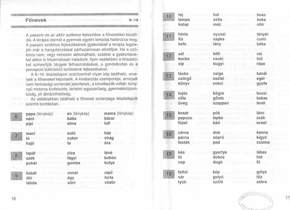 fiú sapka cumi A passzív szókincs fejlesztésének gyakorlatait a terápia legeie- kefe lány béka jén már a hangutánzással párhuzamosan elindítjuk.