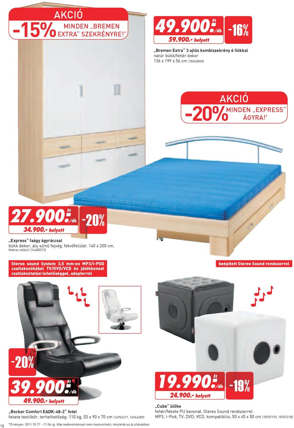 (14408373) Stereo sound System 3,5 mm-es MP3/I-POD csatlakozókábel TV/DVD/VCD és játékkonsol csatlakoztatási lehetőséggel, adapterrel beépített Stereo Sound rendszerrel 39.900.