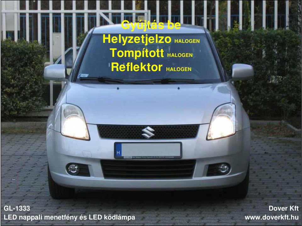 Kombinált nappali fény és ködlámpa pdf Nappali menetfény házilag