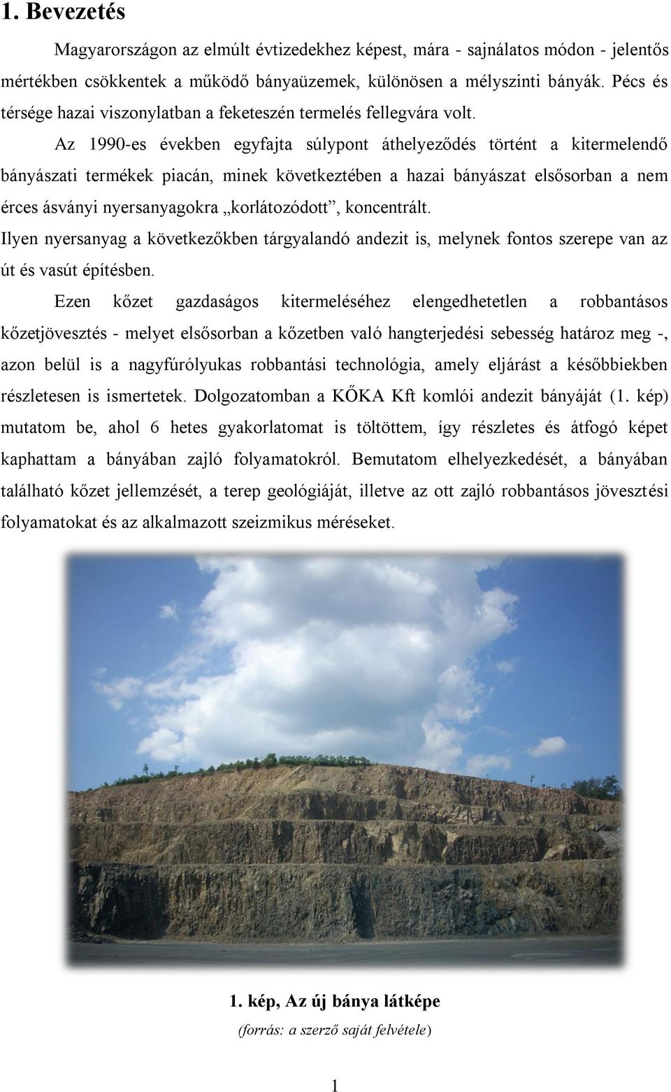 Az 1990-es években egyfajta súlypont áthelyeződés történt a kitermelendő bányászati termékek piacán, minek következtében a hazai bányászat elsősorban a nem érces ásványi nyersanyagokra korlátozódott,