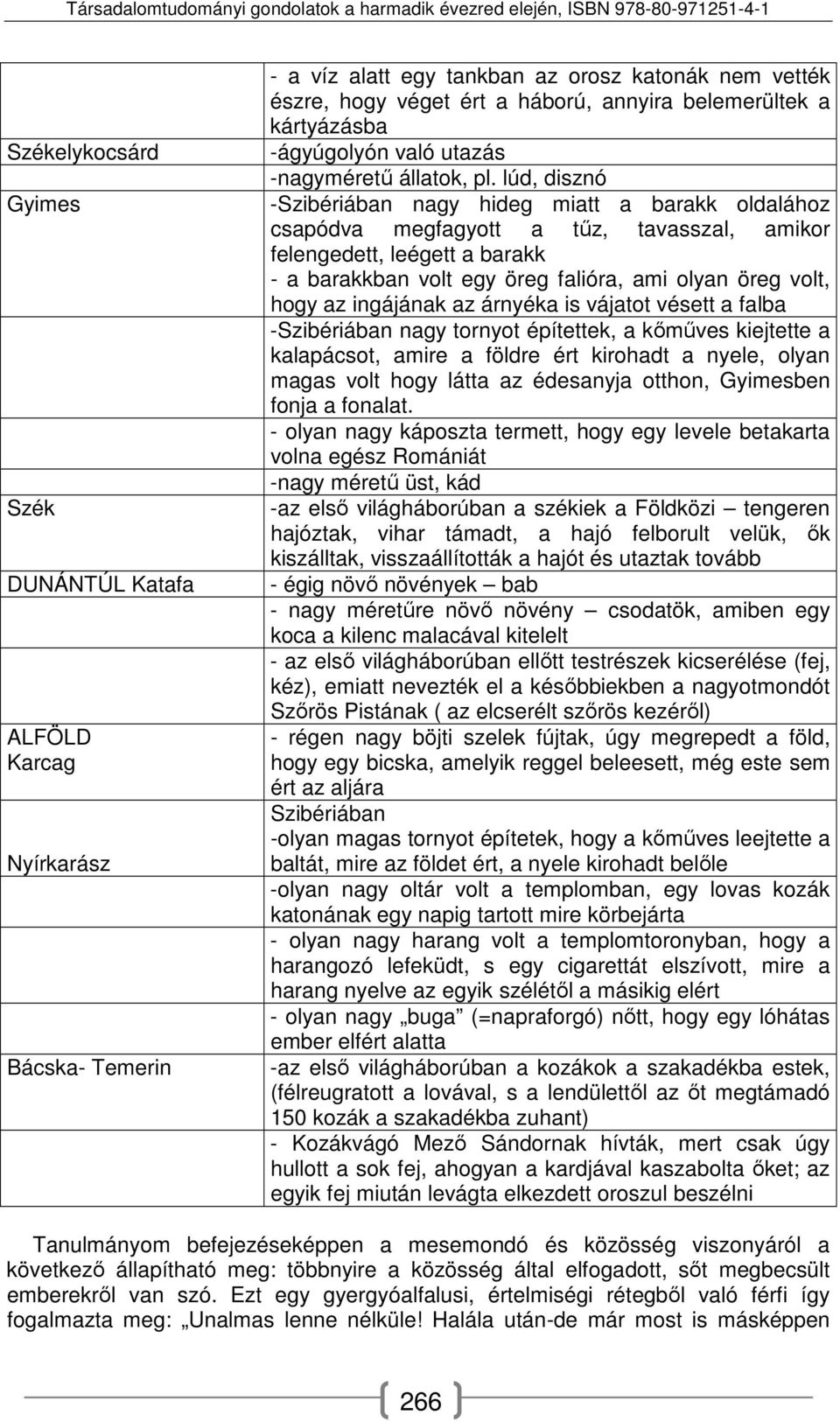 lúd, disznó -Szibériában nagy hideg miatt a barakk oldalához csapódva megfagyott a tűz, tavasszal, amikor felengedett, leégett a barakk - a barakkban volt egy öreg falióra, ami olyan öreg volt, hogy