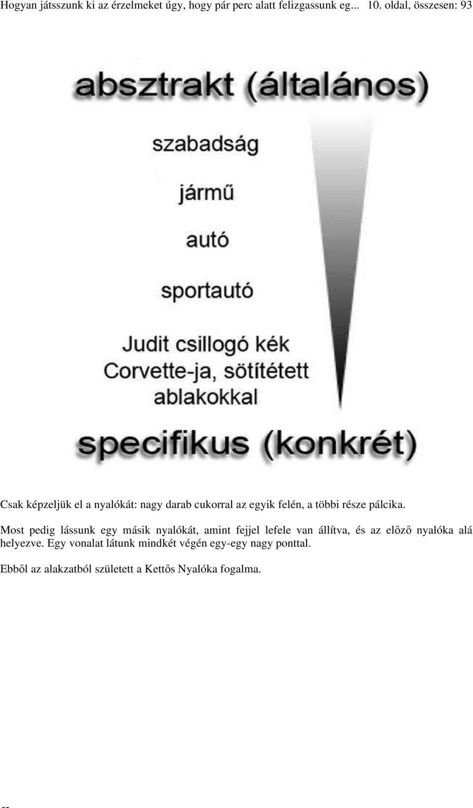 Most pedig lássunk egy másik nyalókát, amint fejjel lefele van állítva, és az