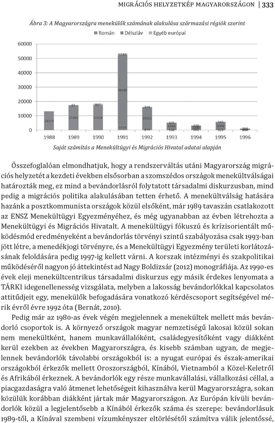 folytatott társadalmi diskurzusban, mind pedig a migrációs politika alakulásában tetten érhető.