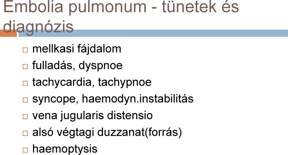 tachypnoe syncope, haemodyn.