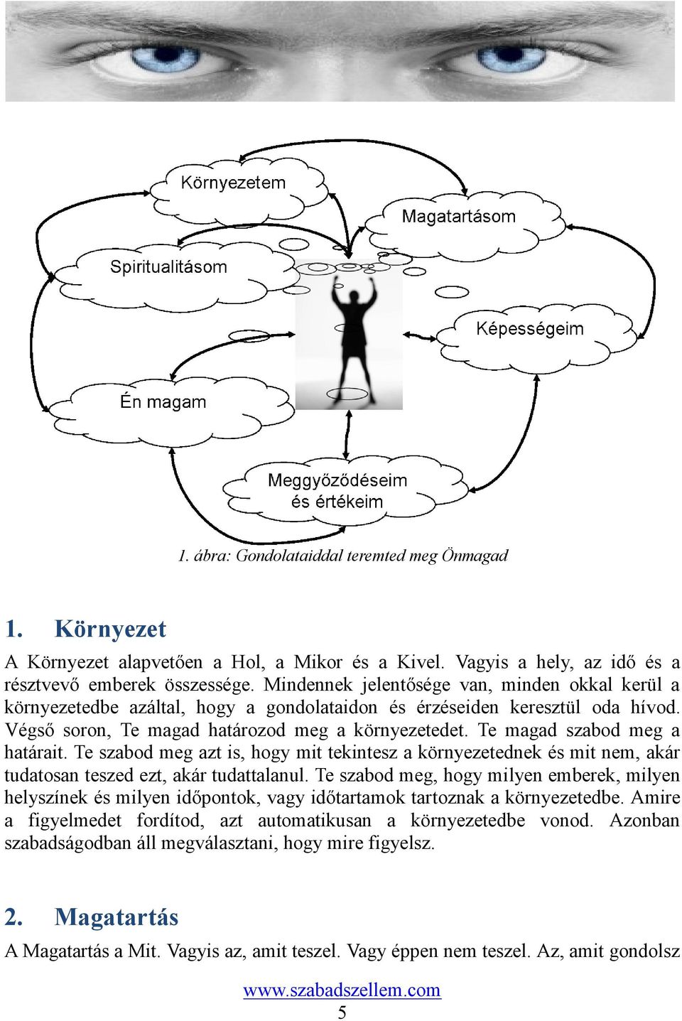 Te magad szabod meg a határait. Te szabod meg azt is, hogy mit tekintesz a környezetednek és mit nem, akár tudatosan teszed ezt, akár tudattalanul.