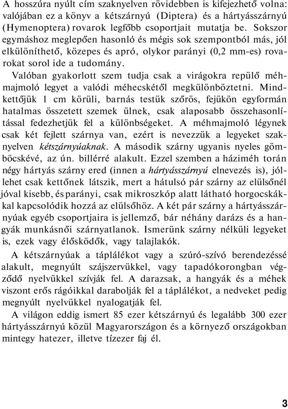 Valóban gyakorlott szem tudja csak a virágokra repülő méhmajmoló legyet a valódi méhecskétől megkülönböztetni.