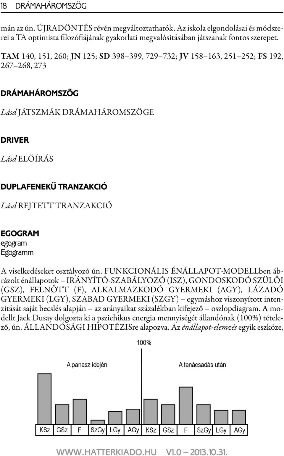 TRANZAKCIÓ EGOGRAM egogram Egogramm A viselkedéseket osztályozó ún.