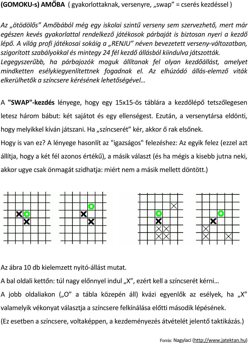 Legegyszerűbb, ha párbajozók maguk állítanak fel olyan kezdőállást, amelyet mindketten esélykiegyenlítettnek fogadnak el.